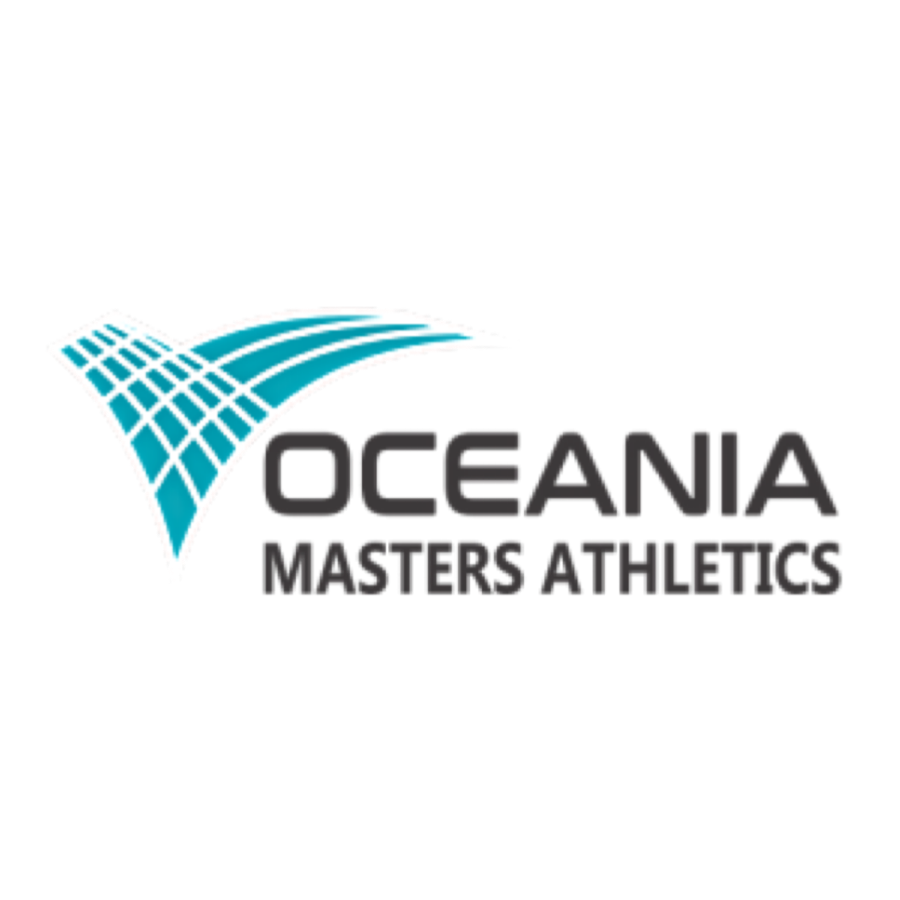 Oceania Masters Athletics Logo Event 